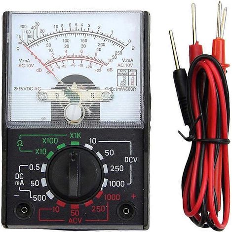 Hochpräzises Digitales Multimeter Für Professionelle Elektriker (schwarz) – 8,50 X 5,50 X 3,00 Cm – Schwarz