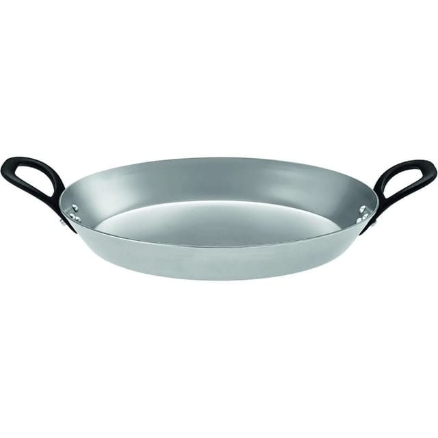 RÖSLE Bratpfanne RÖSLE Eisen-Servierpfanne mit Gussgriffen Ø 24 cm
