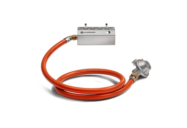 BURNHARD® Druckregler, (Gasflaschen Adapter für Klappgrill JONES Jr)