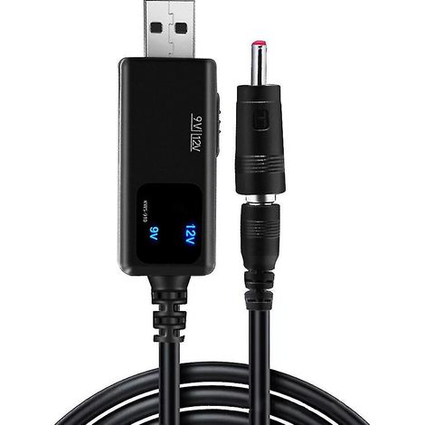 9v/12v Dc Usb-konverterkabel Für Led-bildschirme 1,35mm/3,5mm