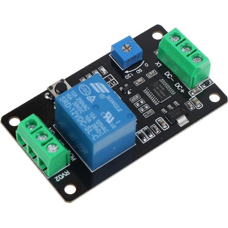 Einstellbares Zeitrelais Von 0 Bis 120 Sekunden Mit Externem Trigger Für 12v Dc-stromversorgung