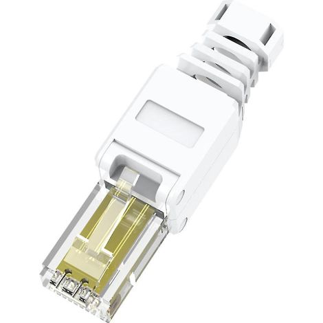 Werkzeugloser Modularer Rj-45-stecker, 8 Positionen, 8 Adern, Cat6 Ohne Crimpen