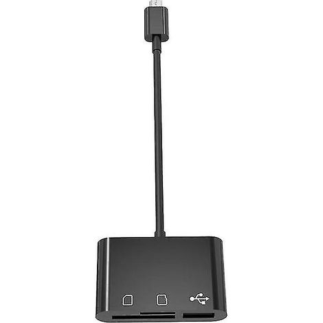 Micro-usb-zu-kartenleser-adapter Für Laptops Und Tablets