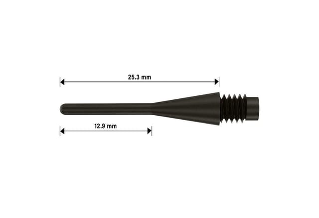 Sport-Knight® Dartpfeil Soft-Dartspitzen 100 Stück langlebige, verstärkte konische Form