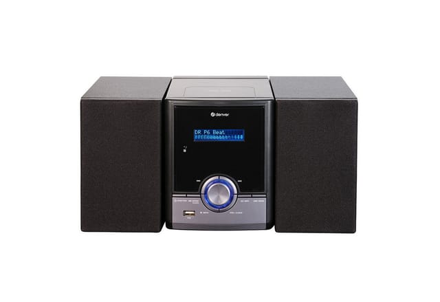 Denver Electronics Denver MDA-285 Digitalradio (DAB) (Digitalradio (DAB), FM-Tuner, 5 W, CD-Player)