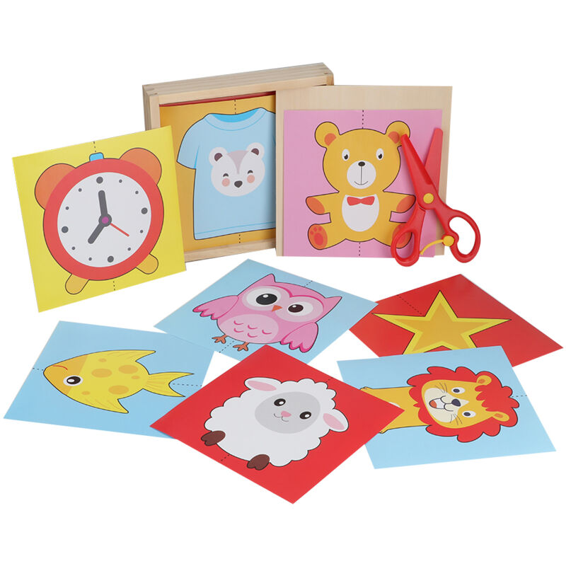 Pädagogisches Papierschneidespielzeug Für Kinder - Kreative Diy-aktivität Für Vorschulkinder