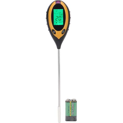 Hochpräziser 4-in-1-profi-bodentester – Misst Feuchtigkeit Und Ph-wert Für Garten, Rasen Und Landwirtschaft