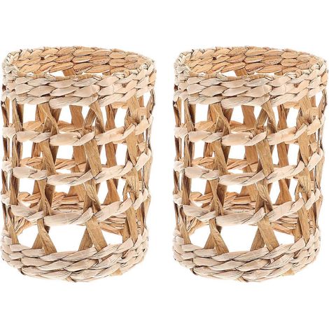 Set Mit 2 Strohhalmschonern Für Vasen Und Becher, Isolierhüllen Für Becher Und Vasen – 9,50 X 7,50 X 7,50 Cm