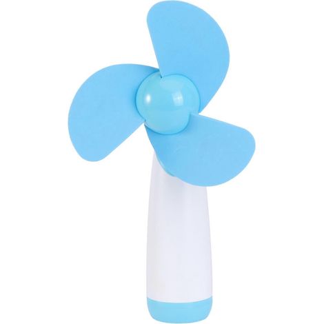 Ygh365b Miniatur-ventilator, Tragbar, Batteriebetrieben (blau)