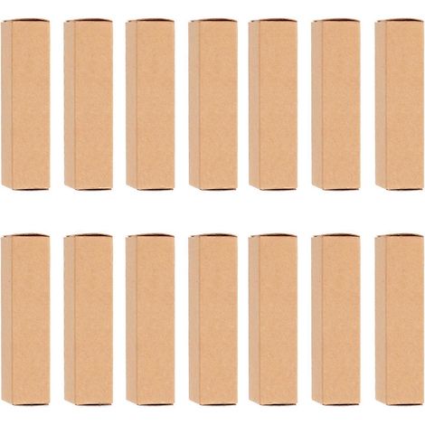 50 Kraftpapierschachteln Für Kleine Geschenke, Lippenstiftverpackungen – 8,50 X 2,00 X 2,00 Cm