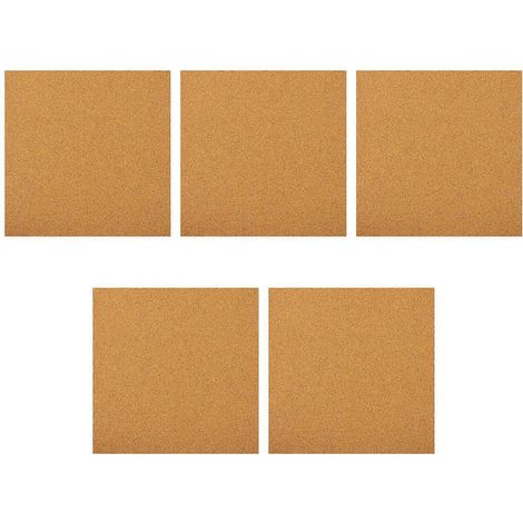 Set Mit 5 Dekorativen Kork-pinnwänden Für Zuhause – 30,00 X 30,00 X 0,10 Cm – Schokoladenbraun