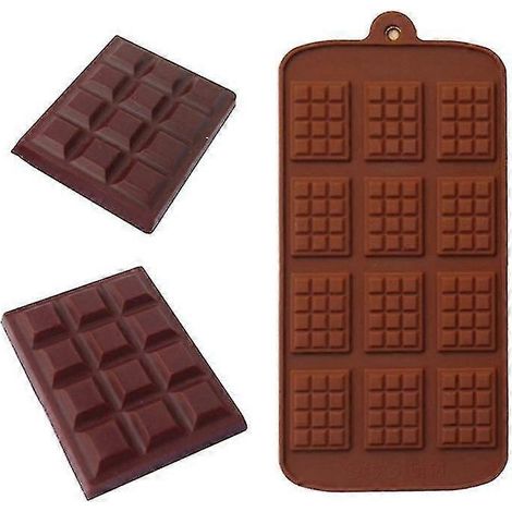 Schokoladen-mini-waffelformen, 12 Mulden