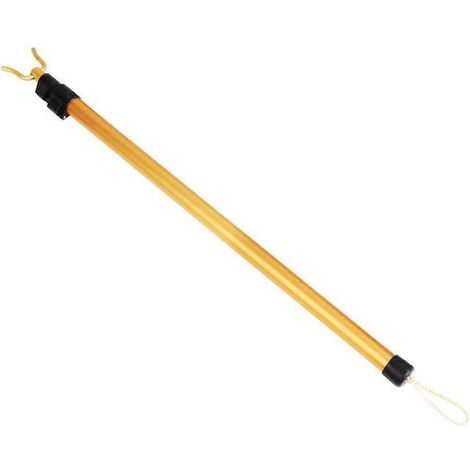 Teleskop-wäscheleine Aus Aluminiumlegierung – 52,00 X 5,00 X 2,50 Cm – Gold