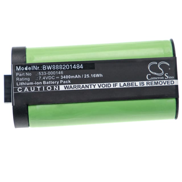 vhbw Akku Ersatz für Logitech 533-000146 für Lautsprecher (3400 mAh, 7,4 V, Akku Akku Li-Ion 3400 mAh (7,4 V, 1 St), Leistungsfähiger Austausch-Akku für Outdoor Lautsprecher