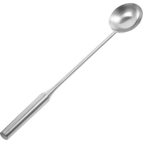 Schöpfkelle Mit Langem Griff, Edelstahl-wasserlöffel, Küchenkelle – 45,5 X 8 X 3 Cm – Silber