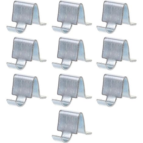 10 Robuste Metall-regalhalterungen Für Aktenschränke – 2,50 X 1,60 X 1,60 Cm – Silber