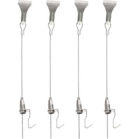Set Mit 4 Bilderrahmenständern, Inklusive Stabiler Aufhängeschnur Und Haken. – 104,00 X 2,90 X 2,60 Cm