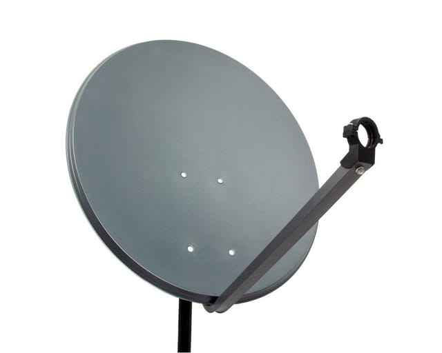 PremiumX SAT Anlage 80cm Antenne Quad LNB 30m Kabel 8x F-Stecker SAT-Antenne