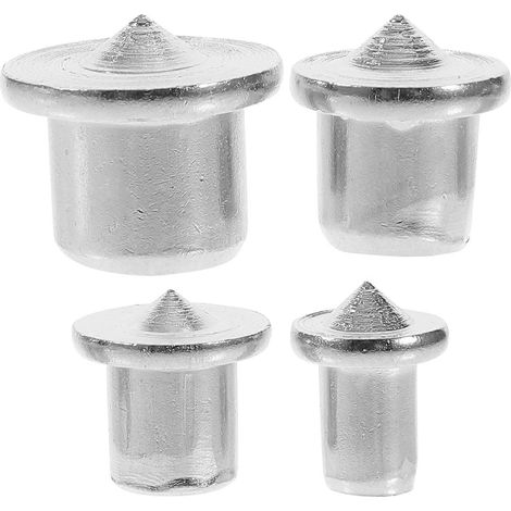 Set Mit 4 Transferdübeln Für Holzmöbel – 1,9 X 1,9 Cm – Silber