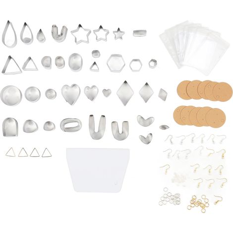 Set Mit 141 Ausstechformen Aus Edelstahl Für Polymer Clay, Diy-schmuck Und Gebäck