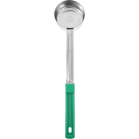 Langer Servierlöffel Zur Portionskontrolle, Hochwertige Schöpfkelle, Langlebige Schöpfkelle – 14 X 7,5 X 3,3 Cm – Grün