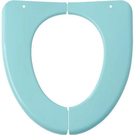 Faltbarer Toilettensitz Aus Kunststoff, Tragbarer Toilettensitzbezug, Kissen Für Zuhause Und Unterwegs (grün) - 40 X 38 Cm - Grün