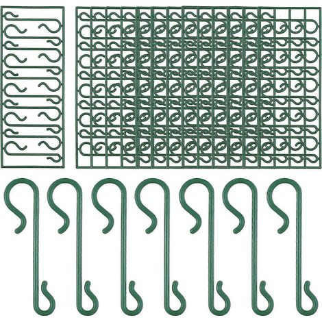 Supvox 100er-packung Weihnachtsbaumhaken, Mini-anhänger Für Weihnachtsdekorationen (grün)