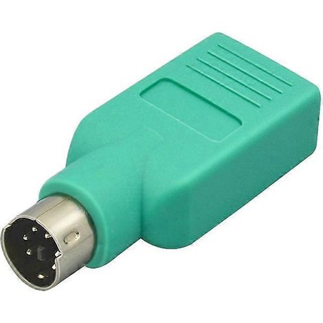 Usb-buchse Auf Ps/2-stecker Konverteradapter Für Desktop-pcs – 4,20 X 1,80 X 1,00 Cm – Wie Abgebildet