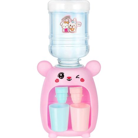 Attrappe Eines Wasserspenders, Lustiger Wasserspender, Mini-wasserbrunnen, Küchengerät – 18,5 X 9,5 Cm – Rosa