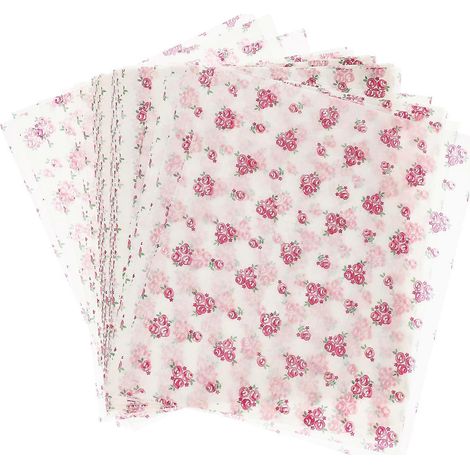 50 Blatt Pergamentpapier Zum Einwickeln Von Sandwiches, Tacos Und Hamburgern. – 25 X 21,5 X 0,1 Cm
