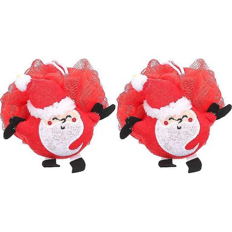 2 Weihnachtsmann-badeblumen