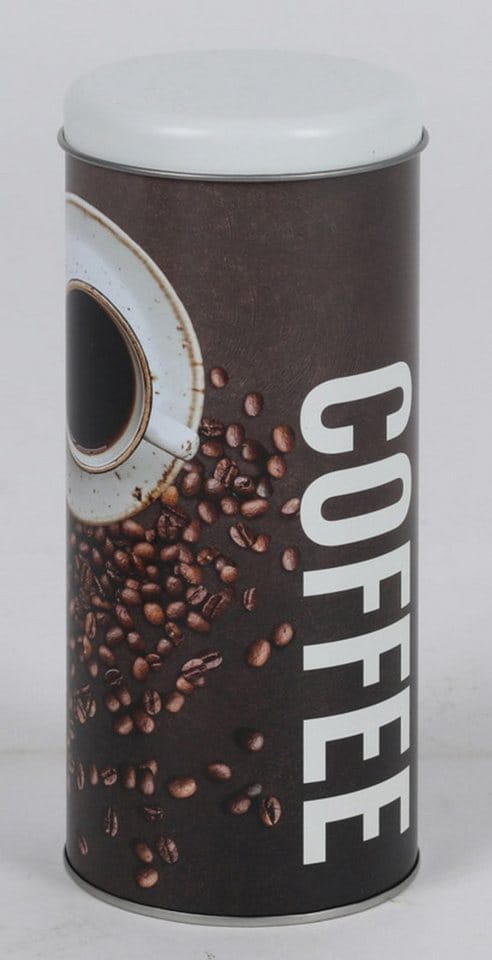 BURI Vorratsdose Kaffeepaddose Vorratsdose Kaffeepads Kaffeespender Paddose Kaffeebox, Metall