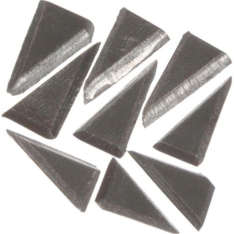9 Ersatzkeile Für Holzaxtstiele, Montageset – 3,20 X 1,50 X 0,30 Cm – Schwarz