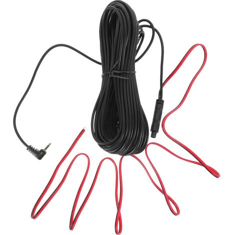 Verlängerungskabel Für Rückfahrkamera Und Dashcam Für Lkw, Anhänger Und Pkw. – 1500,00 X 2,50 X 0,80 Cm – Schwarz