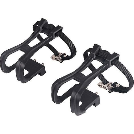 Paar Zehenclips Für Fahrradpedale Aus Nylon