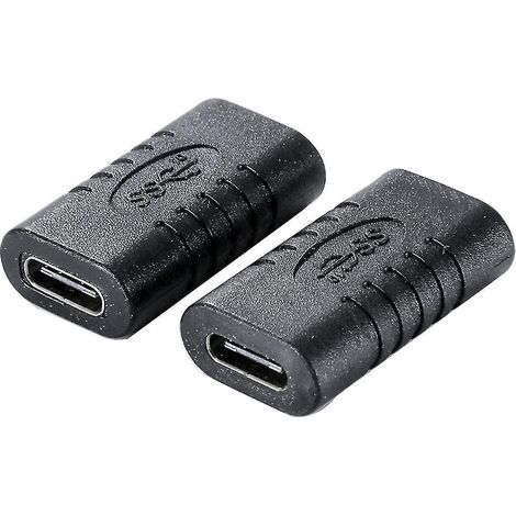 10-gbit/s-usb-c-ladekabel (buchse Auf Buchse) Für Handy Und Tablet (x2)