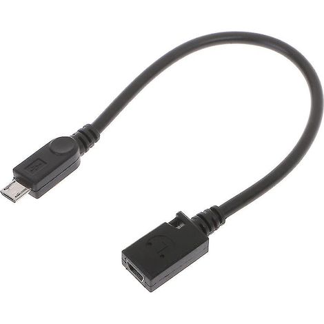 Mini-usb-buchse Auf 5-poligen Micro-usb-stecker Adapterkabel Zum Laden Und Zur Datenübertragung