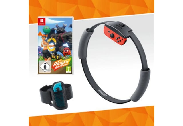 Ring Fit Adventure inkl. Spiel. Ring-Con & Beingurt ohne Joy-Con Nintendo Switch