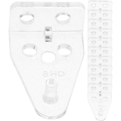 Packung Mit 20 Kipphaken Für Jalousien, Stabile Kunststoffhaken Für Rollläden. – 3,2 X 2 Cm