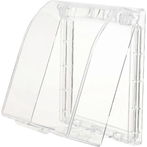 Schutzhülle Für Außentürklingeln, Regendicht – 11,50 X 10,00 X 4,50 Cm – Transparent