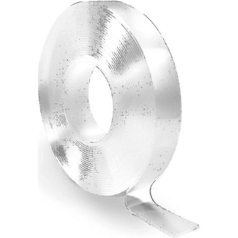 Extrem Starkes Doppelseitiges Klebeband (3 M), Abnehmbares Und Vielseitiges Befestigungsband, Abwaschbar, Starker Und Transparenter Klebstoff.