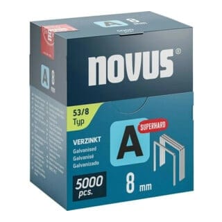 NOVUS Tackerklammer Feindrahtklammern A Typ 53 8mm 042-0762