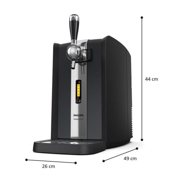 PerfectDraft Bierzapfanlage Perfect Draft Philips Bierzapfanlage HD 3720/26