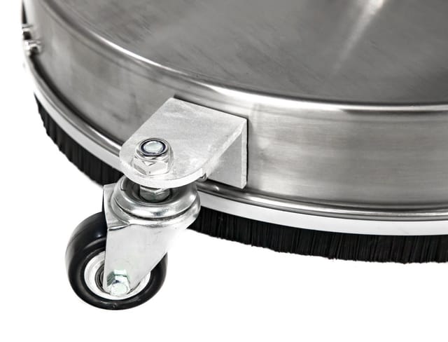 DeTec. Flächenreiniger 16.5 Zoll, 42cm für Hochdruckreiniger, Tellerwäscher, Zubehör, Profi Oberflächenreiniger für große Flächen und schnelle Reinigung