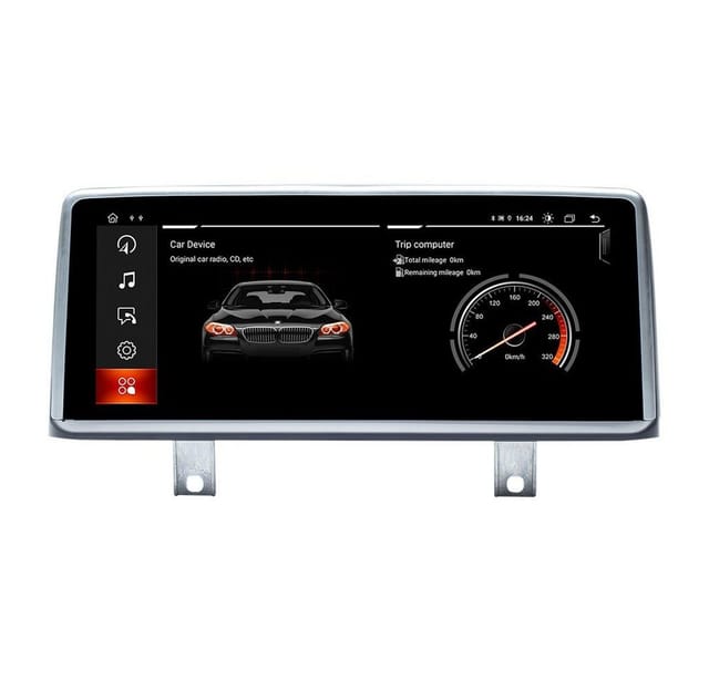 GABITECH 10.2" Android Carplay Autoradio für BMW F30 F31 F32 F33 F80 F82 NBT Autoradio (FM / AM-Radio, RDS, DAB+ Optional, kompatibel mit Original Display 6.5, 8.8 oder 10.25 Zoll)