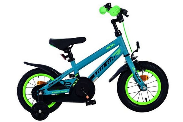 Volare Kinderfahrrad Rocky Kinderfahrrad - Jungen - 12 Zoll - Grün