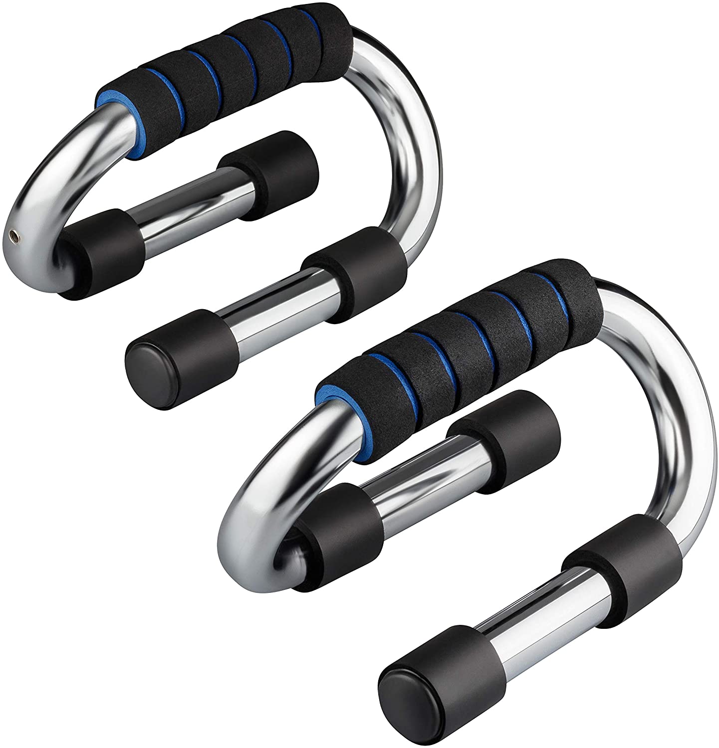 HEIMWERT Liegestützgriffe Liegestützgriffe Push up Bars effizient trainieren Muskeln 2er Pack