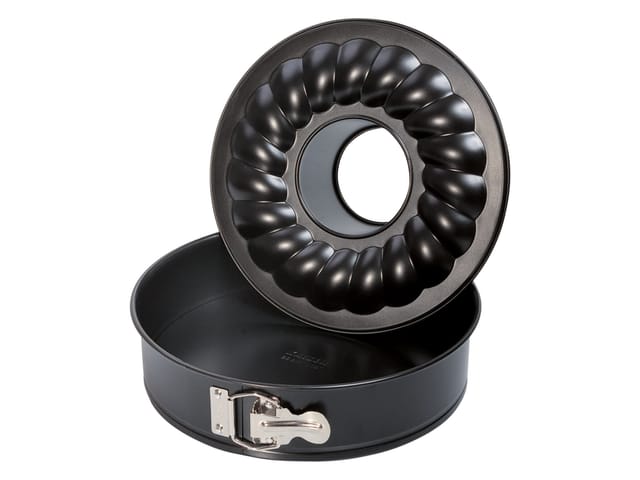 Kaiser Backformen Backform Kaiser Classic Springform Rohrboden 26cm schwarz