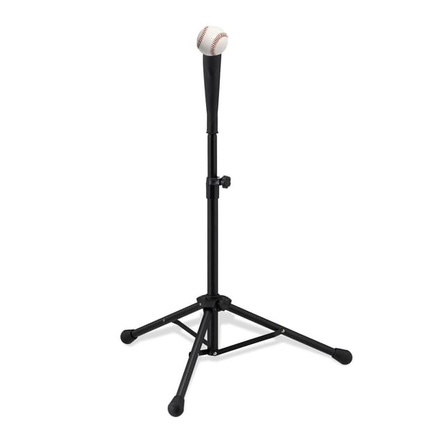 relaxdays Baseball Batting Tee Schlaghilfe Dreibeinstativ