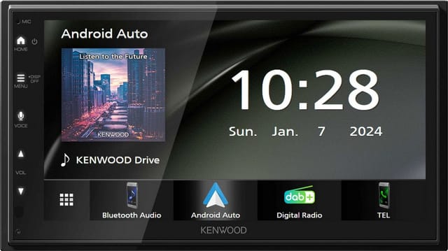 Kenwood DMX-5023DABS - Digital Media AV-Receiver - schwarz Autoradio (Digitalradio (DAB)